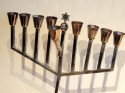 sterling silver art deco menorah