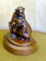 Bronze Monkey Deco Sculpture