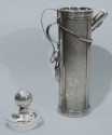Golf Bag Cocktail Shaker Art Deco by George Berry