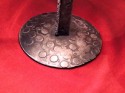 French Art Deco Pressed Glass Table Lamp