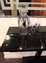 Ebonized Art Deco Console with Ivoroid Inlay