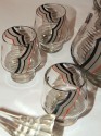 Art Deco Decanter Set with Dynamic Design