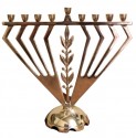 Mid Century Silver Menorah