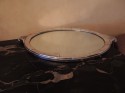 Art Deco Silver Centerpiece with Mirrored Tray