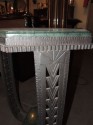 Art Deco Ironwork Marble Topped Table