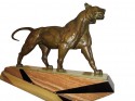Bronze Art Deco Lion Sculpture