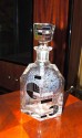 Art Deco Czech Glass Decanter in Palda Style