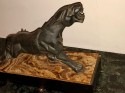 Notari Art Deco French Cubist Panther Sculpture