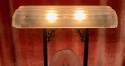 Rare Pierre D´Avesn French Art Deco Acid Etched Table Lamp