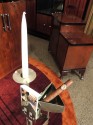 Smoking Stand Pewter Jugendstil Art Deco