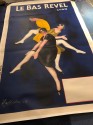 Original Large Le Bas Revel Vintage Poster Cappiello France c. 1929 