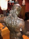 Classic Female Art Deco Statue by Listed Belgian Artist M. D'Haveloose
