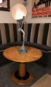 Art Deco Custom Round Coffee Side Table 