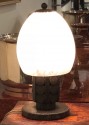 Art Deco Schneider Katona Iron Table Lamp