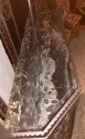 Art Deco Grand Iron and Marble Console, style of Edgar Brandt