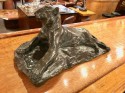Classic Bronze Lion Statue by Josue Dupon Belgian Sculptor Art Deco