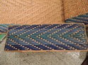 Art Deco Woven Wicker Chaise Longue