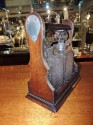 Crystal Tantalus in Locked  Wooden Case by Rodolfo Eisler