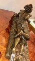 Edouard Drouot Original Bronze American Indian Hunting