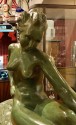 Art Deco Female Bronze by Paule Bisman Serenite