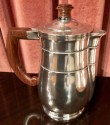 A Five-Piece French Art Deco Silver-Plated Tea and Coffee Service, 20th century. Marks: BB