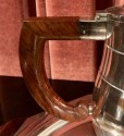 A Five-Piece French Art Deco Silver-Plated Tea and Coffee Service, 20th century. Marks: BB