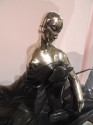 French Art Deco Golden Bronze Sculputure Gaston Beguin