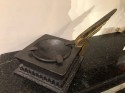 Iron Ash Tray in style of Edgar Brandt