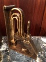 Edgar Brandt inspired Art Deco Pelican Bookends Statues