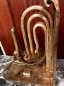 Edgar Brandt inspired Art Deco Pelican Bookends Statues