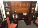 Austrian Art Nouveau Complete Library Office  Suite 