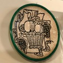 Art Deco Longwy Primavera Charger 