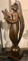 Jan & Joel Martel Art Deco Bronze Cubist Angel Monumental 2 of 8