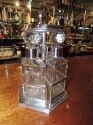 Silver and Glass Swingout Tantalus