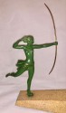 Art Deco Diana Huntress and Leaping Gazelle by Le Verrier