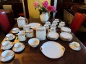 Art Deco Limoges Tea Coffee Dessert Set Service for 16