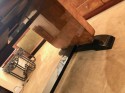 Art Deco Dining Room Wood Table with Matching Buffet