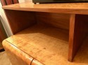 Art Deco Dining Room Wood Table with Matching Buffet