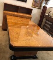Art Deco Dining Room Wood Table with Matching Buffet