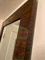 Custom Art Deco Macasar and INlday Tall Vertical Mirror