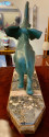 Art Deco Elephant Sculpture on Marble Styled Base
