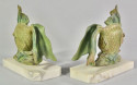 Art Deco Fish Bookends Sculptures