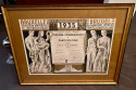 Commemorative Diploma for Belgian Artistic Art Deco Exposition 