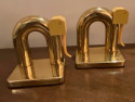 Chase Elephant Bookends by Walter Von Nessen