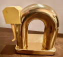 Chase Elephant Bookends by Walter Von Nessen