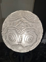 Simonet Freres French Glass Table Lamp or Ceiling Light