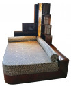 Custom Art Deco Day Bed Designed After George Gershwin's Apartment Day Bed