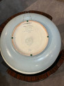 Longwy Ceramic Cloisonne Charger Artist Signed French Art Deco