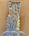 Art Deco Sconces  Original Zig Zag Design Two Matching Pairs