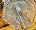 Sabino Art Deco Stepped Glass Table Lamp French